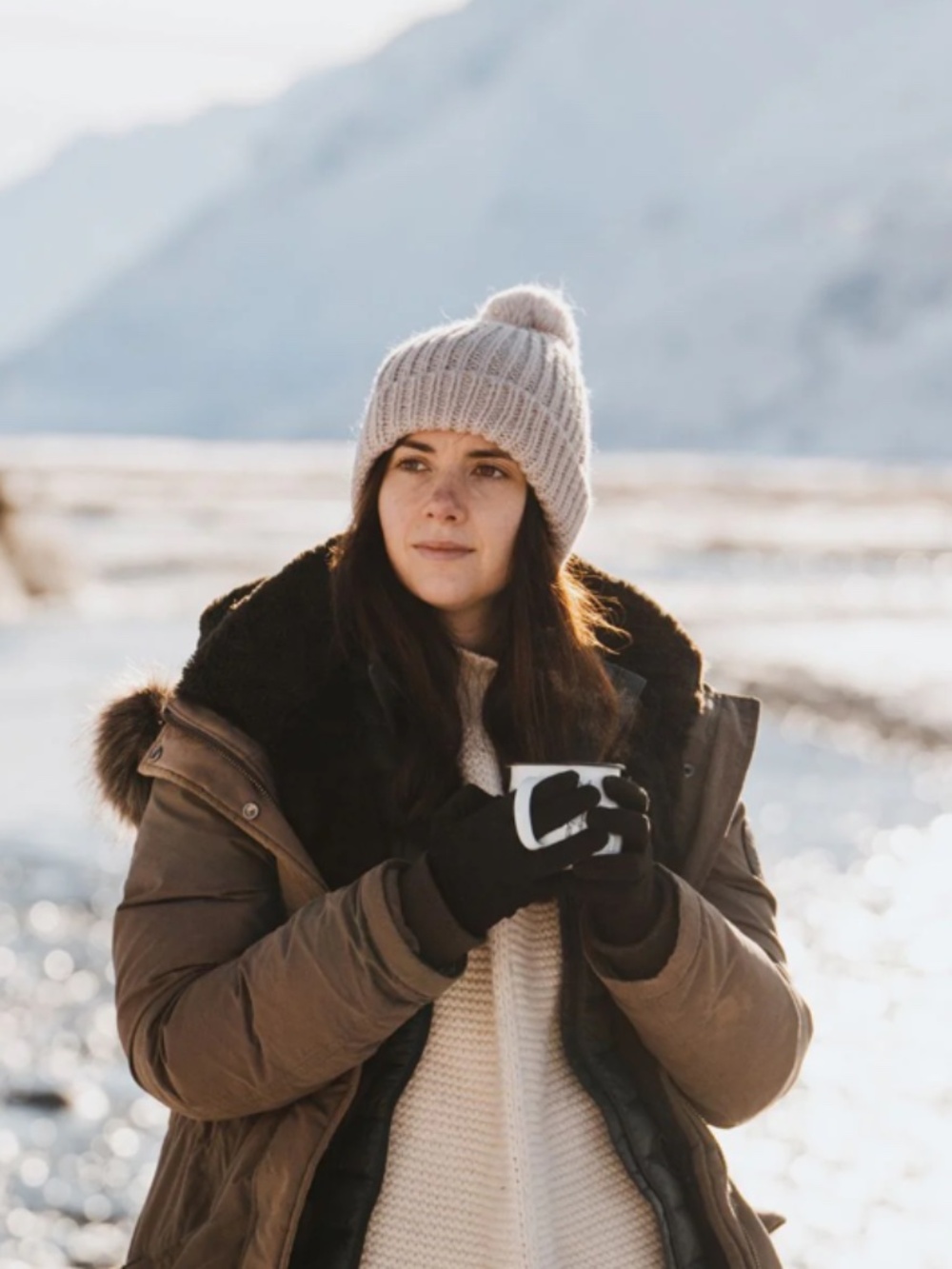 Will+Bear NWT Willow Cream Chunky Beanie